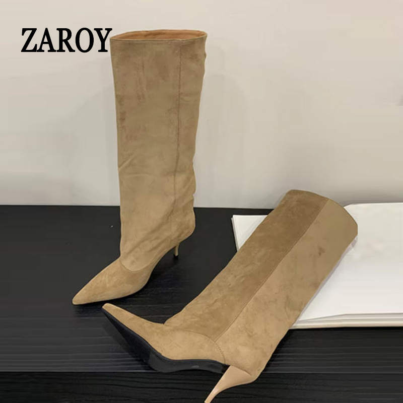 Knee High Boots Women - أحذية نسائية طويلة حتى الركبة من