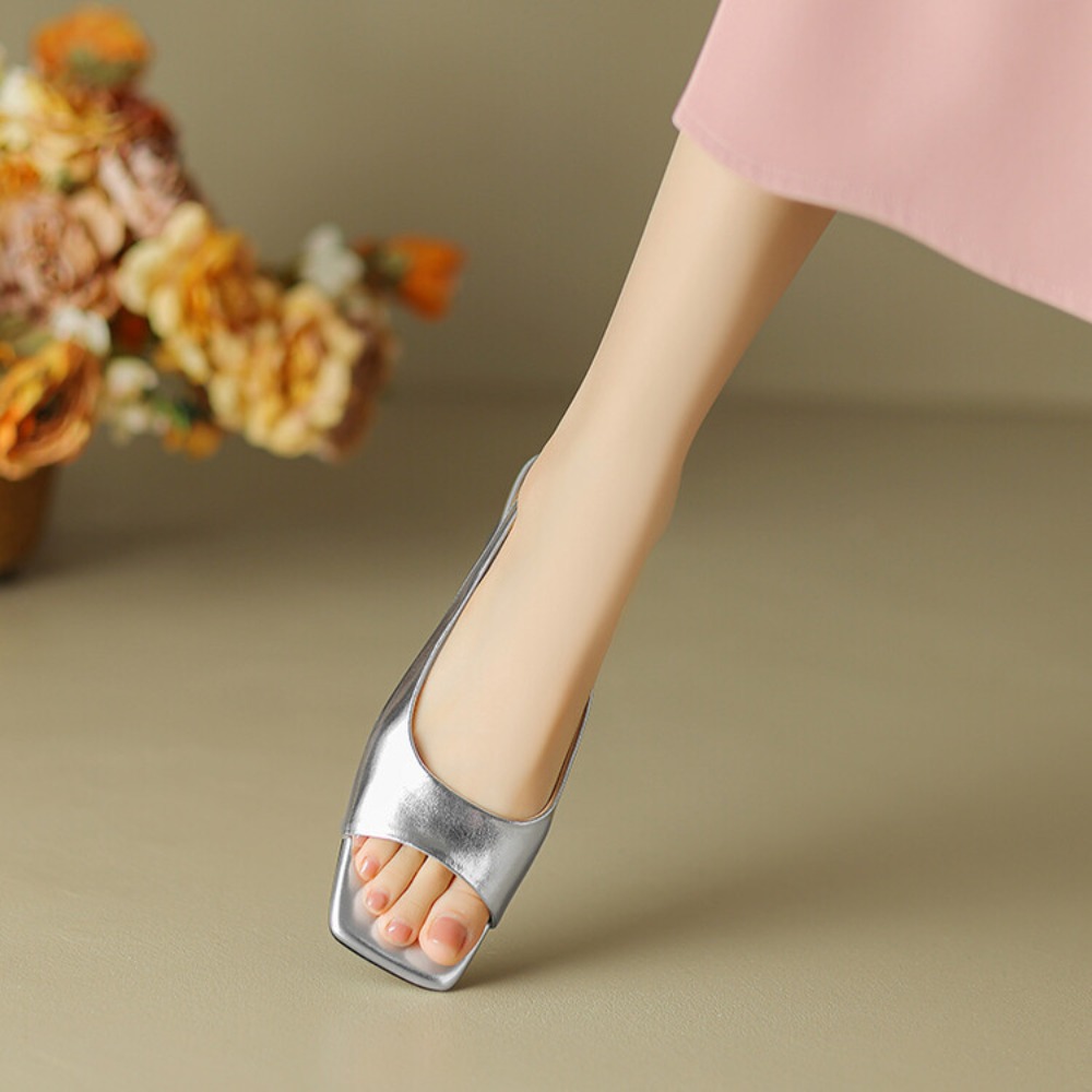صنادل نسائية مريحة بنعل داخلي  - مراجعة Mule Slip On وسعره