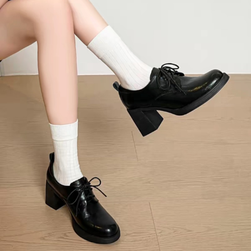 أحذية أوكسفورد نسائية بمقدمة م - مراجعة Oxford Lace Up Women وسعره
