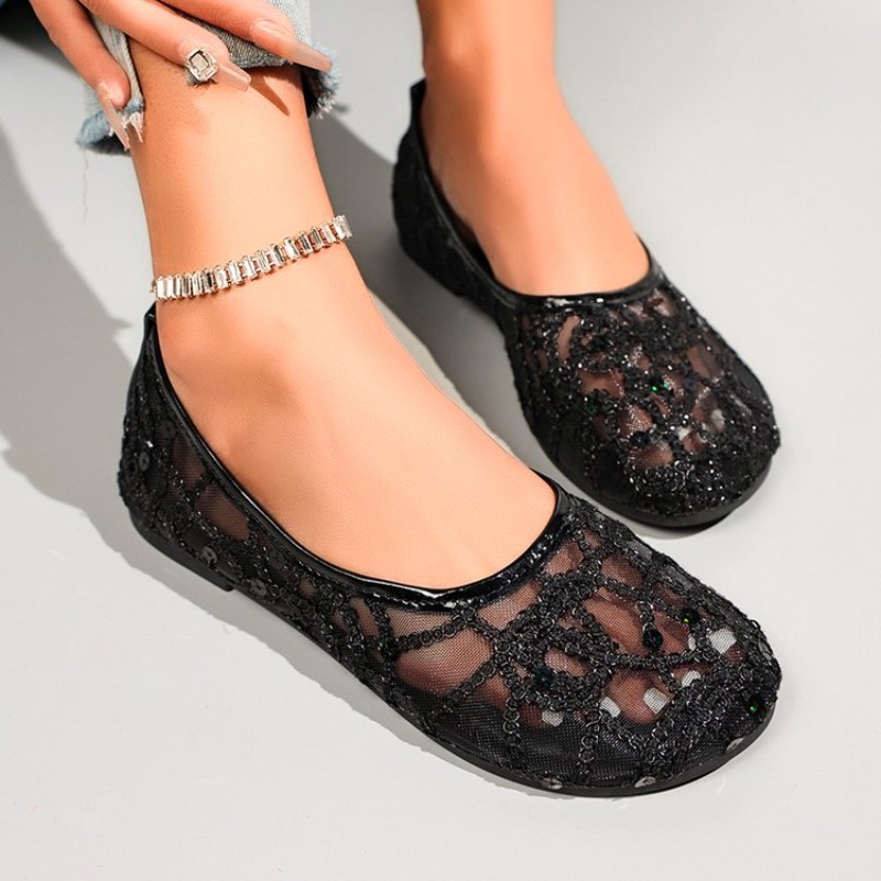حذاء نسائي جديد شبكي مريح بمقد - مراجعة Women'S Shoes Clogs وسعره