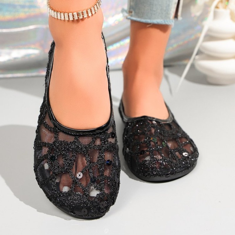 حذاء نسائي جديد شبكي مريح بمقد - مراجعة Women'S Shoes Clogs وسعره